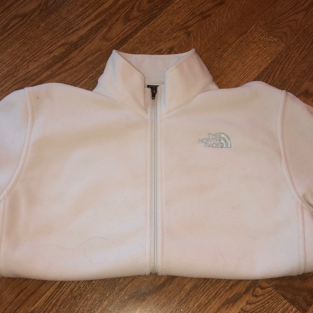 The North Face White Fleece